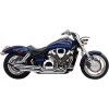 Σύστημα εξάτμισης slash cut tips chrome COBRA 1675SC
