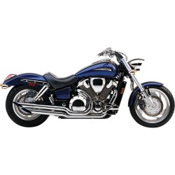 Σύστημα εξάτμισης slash cut tips chrome COBRA 1675SC
