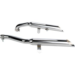 Slip-on τελικό με λοξό άκρο chrome COBRA 2165SC