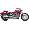 Τελικό slip-on με κωνική απόληξη chrome COBRA 2167SC
