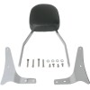 Ψηλή τετράγωνη πλάτη με κάθισμα χρώμιο KAWASAKI COBRA 02-5461