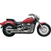 Σύστημα εξάτμισης classic deluxe slash cut chrome COBRA 2567SC thumb