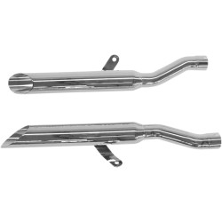 Τελικό slip-on με κωνική απόληξη chrome COBRA 3163TSSC