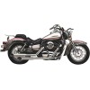 2 σε 2 classic deluxe staggered dual slash cut σύστημα χρώμιο COBRA 4569SC
