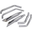 2 σε 2 classic deluxe staggered dual slash cut σύστημα χρώμιο COBRA 4569SC thumb