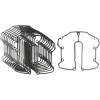 Άνω σετ φλάντζας R/BOX 10PK COMETIC C10179