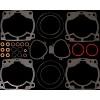 Σετ φλάντζες άνω μέρος KTM/HUSQ/GAS COMETIC C3623