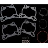 Σετ φλάντζες T/E KTM 105 SUPERMINI COMETIC C3818