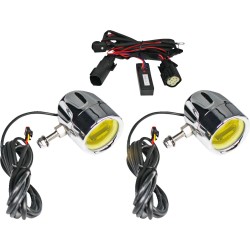 Φως ομίχλης CHRM/ κίτρινο CUSTOM DYNAMICS PB-FOG-BCM-YC Φως ομίχλης CHRM/ κίτρινο CUSTOM DYNAMICS PB-FOG-BCM-YC