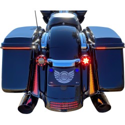 Led πάνελ blk w/smklns CUSTOM DYNAMICS CD-FASCIADCBCMB Led πάνελ blk w/smklns CUSTOM DYNAMICS CD-FASCIADCBCMB