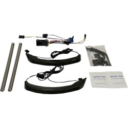 Τσάντα αποσκευών χαμηλού προφίλ smoked INDIAN CUSTOM DYNAMICS CD-IND-SPR-V2-S
