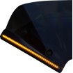 Φώτα led turn signal windshield trim μαύρο w/smk lens CUSTOM DYNAMICS CD-RG23-SWT-B thumb