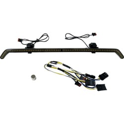 Φως led turn signal fairing vent μαύρο με φακό smk CUSTOM DYNAMICS CD-RG23-C-B