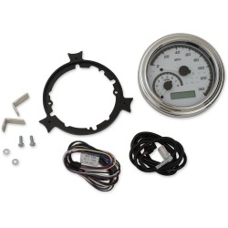 Δείκτης MVX σειράς chrome white DAKOTA DIGITAL MVX-2004-WG-C Δείκτης MVX σειράς chrome white DAKOTA DIGITAL MVX-2004-WG-C