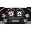 Σετ οργάνων MVX-8K SERIES χρώμιο μαύρο γκρι DAKOTA DIGITAL MVX-8200-KG-C thumb