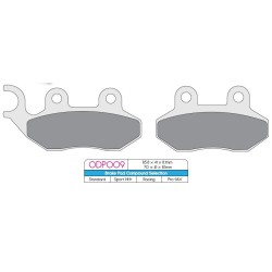 Τακάκι φρένων ODP organic DP BRAKES ODP009