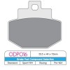 Τακάκι φρένων ODP organic DP BRAKES ODP016