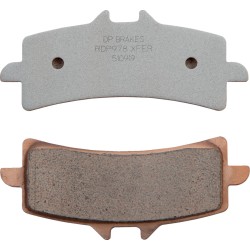 Τακάκια φρένων RDP X-Race Titanium υψηλής τριβής για αγώνες δρόμου DP BRAKES RDP978 Τακάκια φρένων RDP X-Race Titanium υψηλής τριβής για αγώνες δρόμου DP BRAKES RDP978