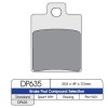 Τυπικό τακάκι φρένων DP BRAKES DP635