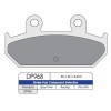 Τυπικό τακάκι φρένων συντηγμένο DP BRAKES DP968