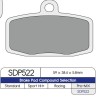 Τακάκι φρένων DP sintered replacement street touring off-road/ATV DP BRAKES DP552