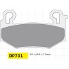 Τυπικό τακάκι φρένων sinter DP BRAKES DP731
