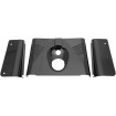 Εμπρόσθια καλύμματα RIBBED 3 PC GLOSS BLACK DRAG SPECIALTIES 74156BBX thumb
