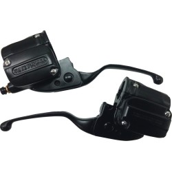 Μαύρα όργανα ελέγχου τιμονιού για '15 - '16 FLTR DRAG SPECIALTIES H07-0803MB-A