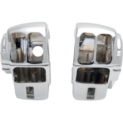 Κουτί διακοπτών με ραδιόφωνο chrome DRAG SPECIALTIES H07-0782 Κουτί διακοπτών με ραδιόφωνο chrome DRAG SPECIALTIES H07-0782