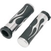 Χειρολαβές flame chrome/rubber DRAG SPECIALTIES 17-0571DB Χειρολαβές flame chrome/rubber DRAG SPECIALTIES 17-0571DB thumb