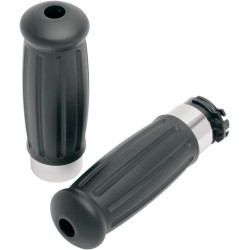 Λαβές vintage chrome/rubber DRAG SPECIALTIES 17-0558 Λαβές vintage chrome/rubber DRAG SPECIALTIES 17-0558