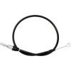 Καλώδιο συμπλέκτη - άνω - μαύρο/μαύρο DRAG SPECIALTIES 63234-2HE