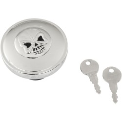 Καπάκι δεξαμενής screw-in locking skull vented chrome DRAG SPECIALTIES 03-0320AS-A Καπάκι δεξαμενής screw-in locking skull vented chrome DRAG SPECIALTIES 03-0320AS-A