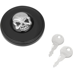 Κάλυμμα δεξαμενής screw-in locking skull non-vented black DRAG SPECIALTIES 03-0320ABS-B Κάλυμμα δεξαμενής screw-in locking skull non-vented black DRAG SPECIALTIES 03-0320ABS-B