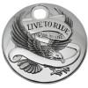 Κάλυμμα ρεζερβουάρ Live to Ride χρώμιο DRAG SPECIALTIES T22-0150CA