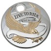 Κάλυμμα δεξαμενής Live to Ride χρώμιο/χρυσό DRAG SPECIALTIES T22-0150CGA Κάλυμμα δεξαμενής Live to Ride χρώμιο/χρυσό DRAG SPECIALTIES T22-0150CGA thumb