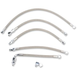 Σετ γραμμής λαδιού από ανοξείδωτο ατσάλι DRAG SPECIALTIES 606004 Σετ γραμμής λαδιού από ανοξείδωτο ατσάλι DRAG SPECIALTIES 606004