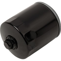 Φίλτρο λαδιού με παξιμάδι μαύρο DRAG SPECIALTIES 14-0024BK-BX18