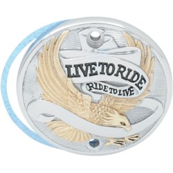 Κάλυμμα για σημεία Live To Ride χρυσό DRAG SPECIALTIES 30-0152EA Κάλυμμα για σημεία Live To Ride χρυσό DRAG SPECIALTIES 30-0152EA