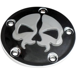 Κάλυμμα σημείων 5-οπών split skull μαύρο DRAG SPECIALTIES 78040B