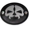 Κάλυμμα για σημεία 2-τρύπες split skull μαύρο DRAG SPECIALTIES 78041B