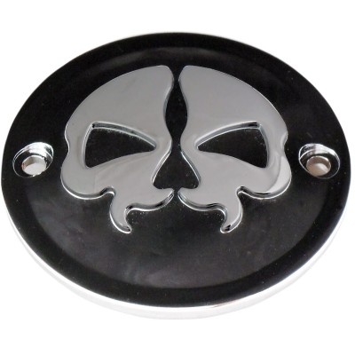 Κάλυμμα για σημεία 2-τρύπες split skull μαύρο DRAG SPECIALTIES 78041B
