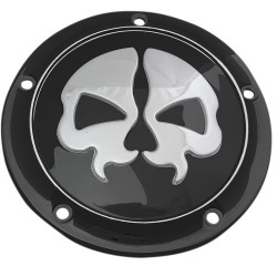 Κάλυμμα derby split skull 5-hole black DRAG SPECIALTIES 78043B Κάλυμμα derby split skull 5-hole black DRAG SPECIALTIES 78043B