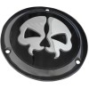 Κάλυμμα derby split skull 3-hole black DRAG SPECIALTIES 78045B