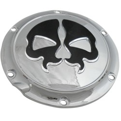 Κάλυμμα DERBY SPLIT SKULL 6-οπών χρώμιο DRAG SPECIALTIES 78044 Κάλυμμα DERBY SPLIT SKULL 6-οπών χρώμιο DRAG SPECIALTIES 78044
