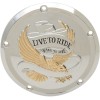 Κάλυμμα DERBY 5-HOLE LIVE TO RIDE χρώμιο/χρυσό DRAG SPECIALTIES D33-0110GA