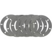 Σετ δίσκων συμπλέκτη από χάλυβα DRAG SPECIALTIES 1131-0446 thumb
