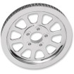 Πίσω τροχαλία ιμάντα 10 ακτίνων χρωμιωμένη 66T DRAG SPECIALTIES 191312 thumb