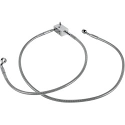 Πίσω γραμμή φρένων από ανοξείδωτο χάλυβα DRAG SPECIALTIES 640221 Πίσω γραμμή φρένων από ανοξείδωτο χάλυβα DRAG SPECIALTIES 640221