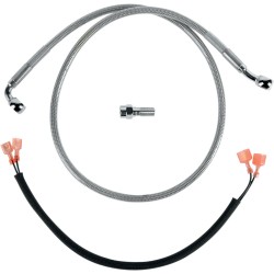 Πίσω γραμμή φρένων από ανοξείδωτο χάλυβα DRAG SPECIALTIES 640222 Πίσω γραμμή φρένων από ανοξείδωτο χάλυβα DRAG SPECIALTIES 640222